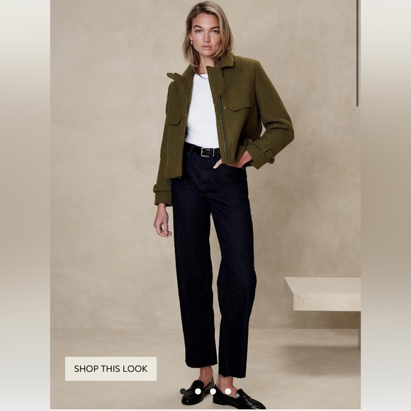 BNWOT Banana Republic Heritage Wool blend jacket - Picture 3 of 8